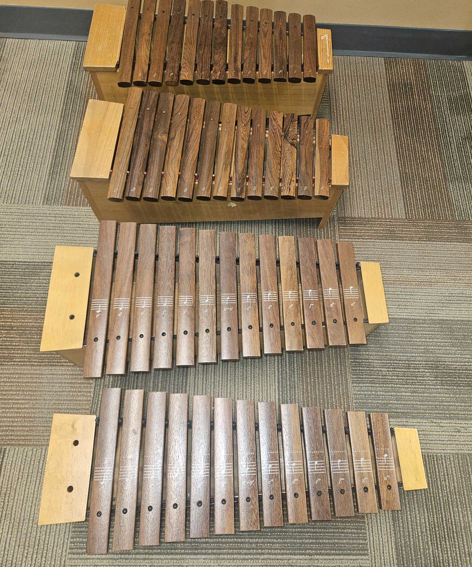 xylophone set of four