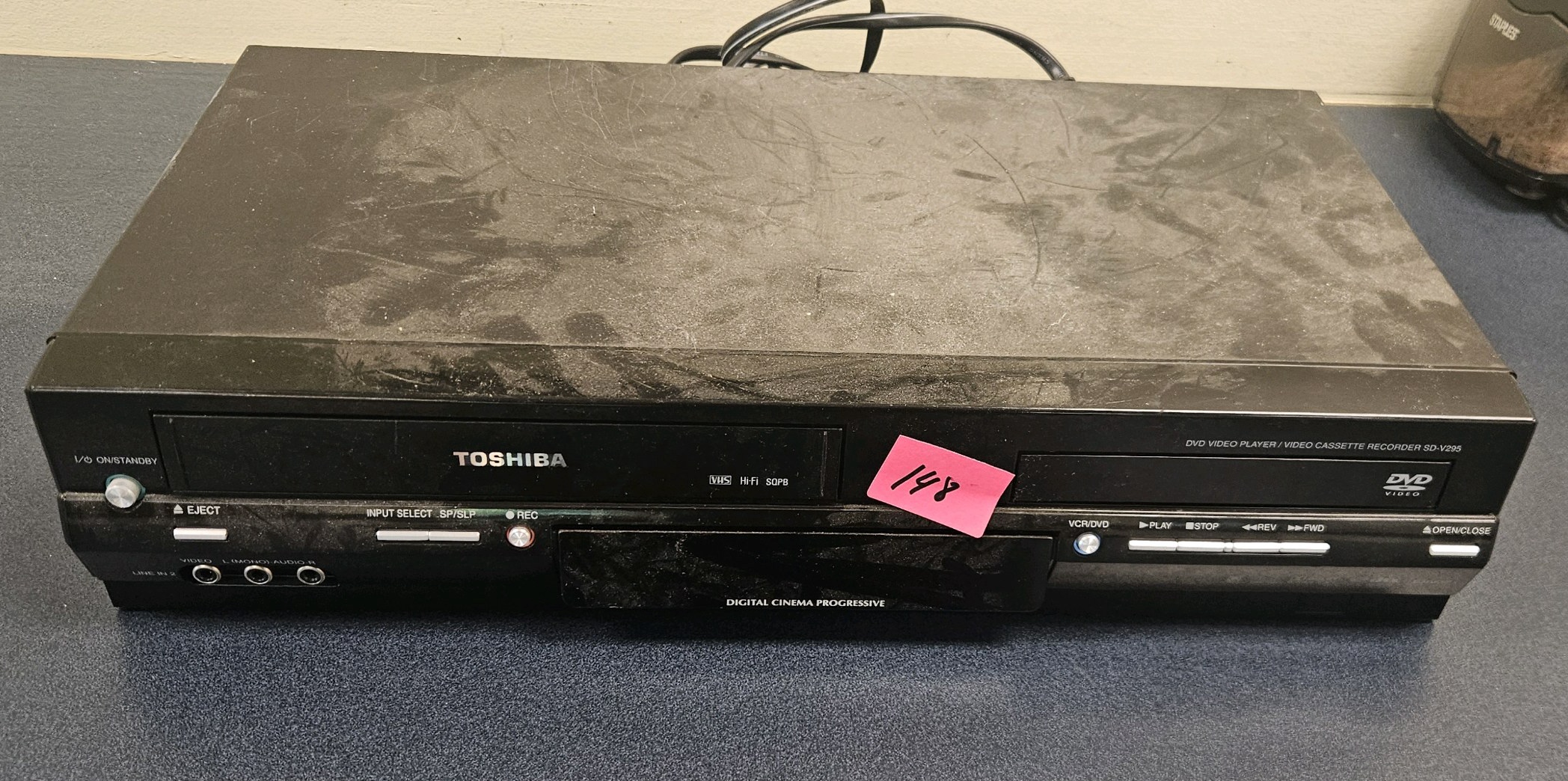 Toshiba VHS DVD combo vintage