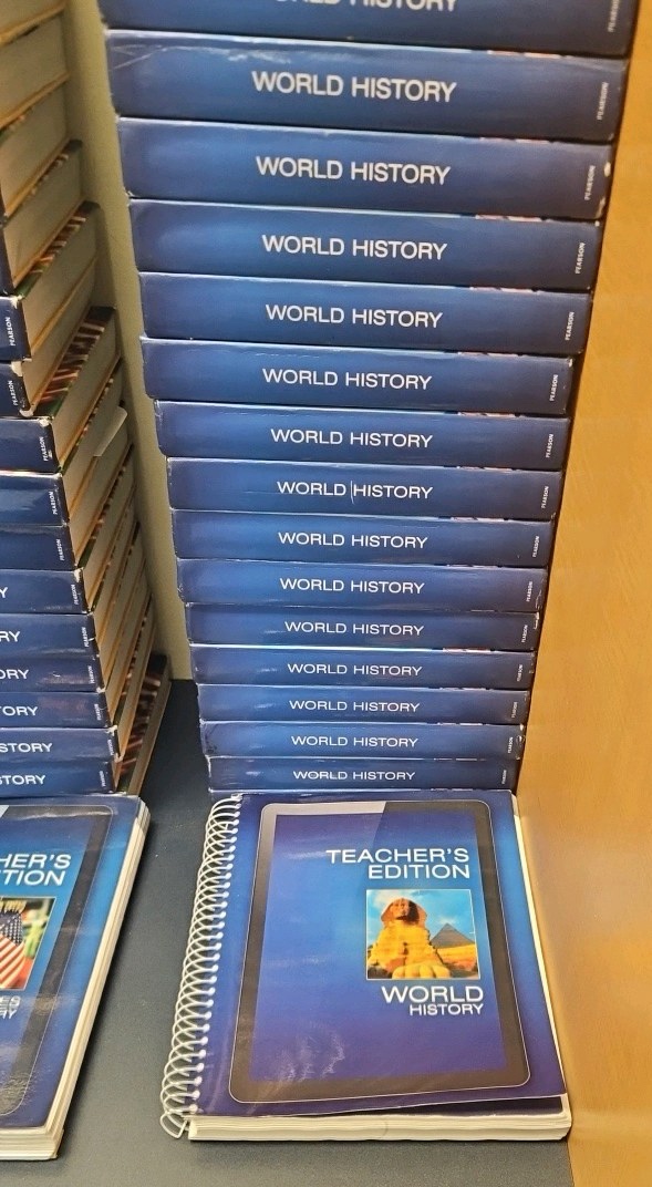 world history books with teachers Edition