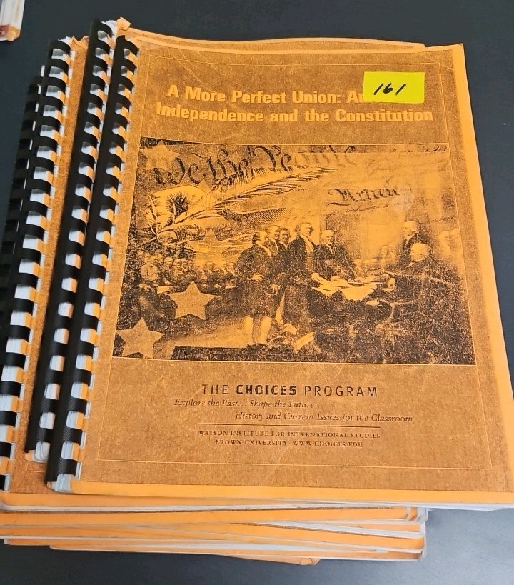 American independence and Constitution workbook