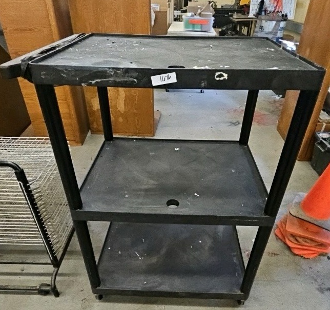 rolling media cart
