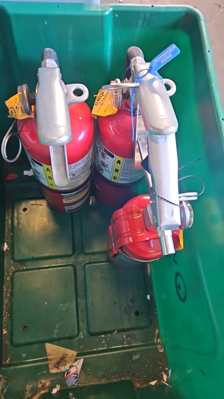 fire extinguishers