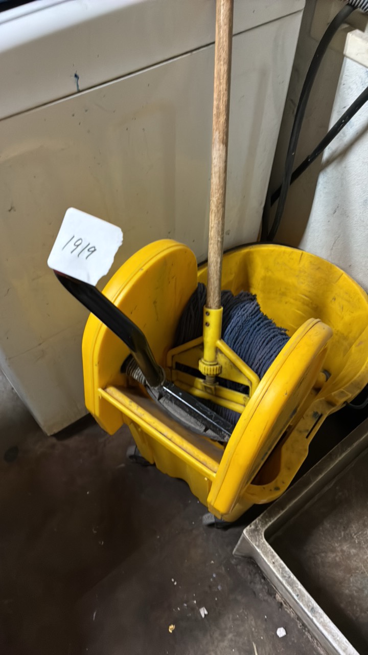 Mop bucket and mop