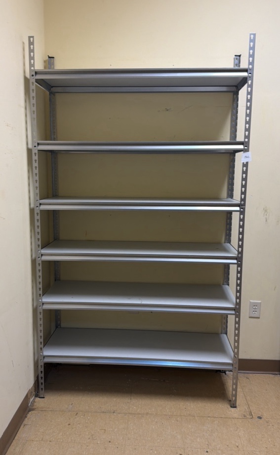 shelving rack six shelves