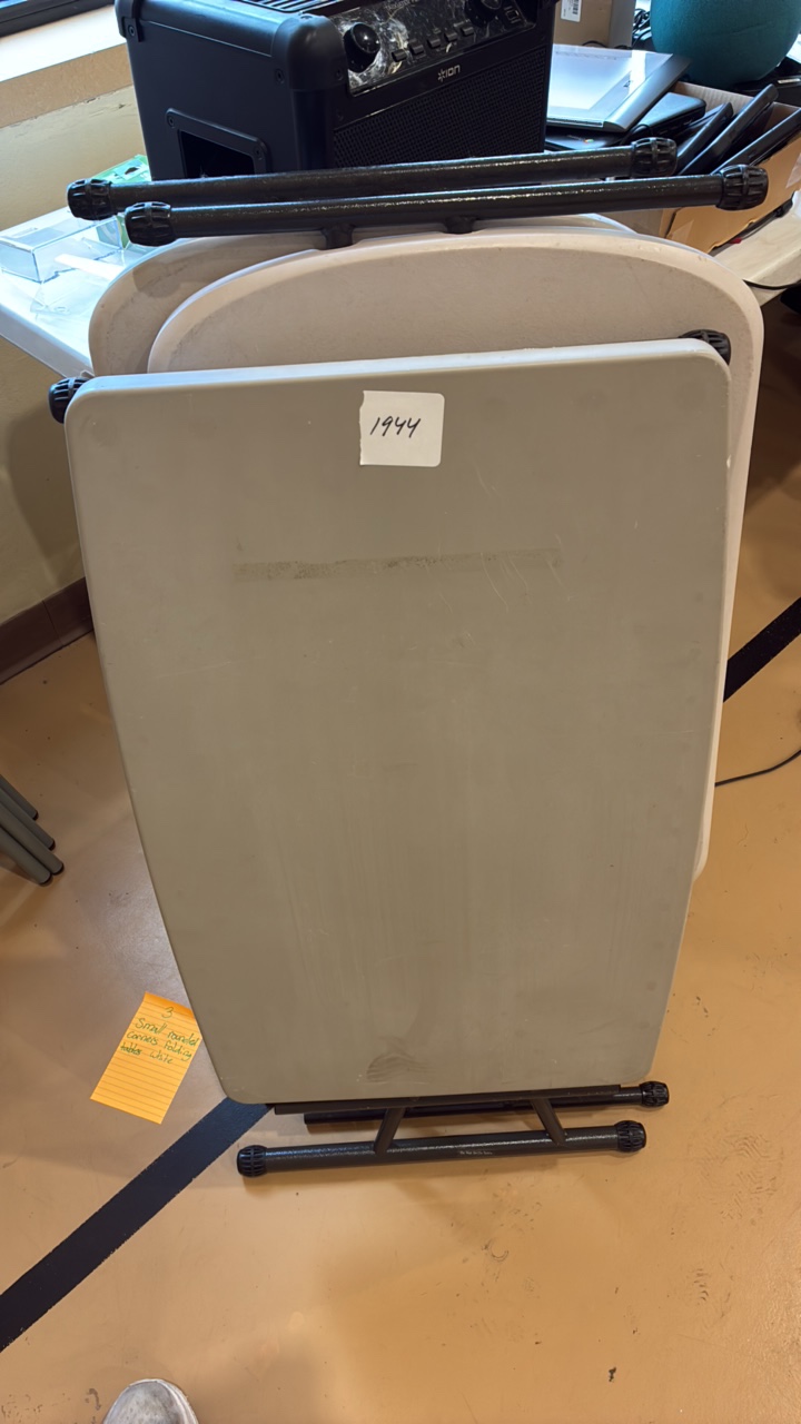 small rectangular tables
