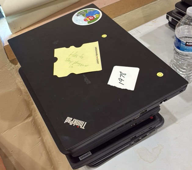 Black think pad, computers