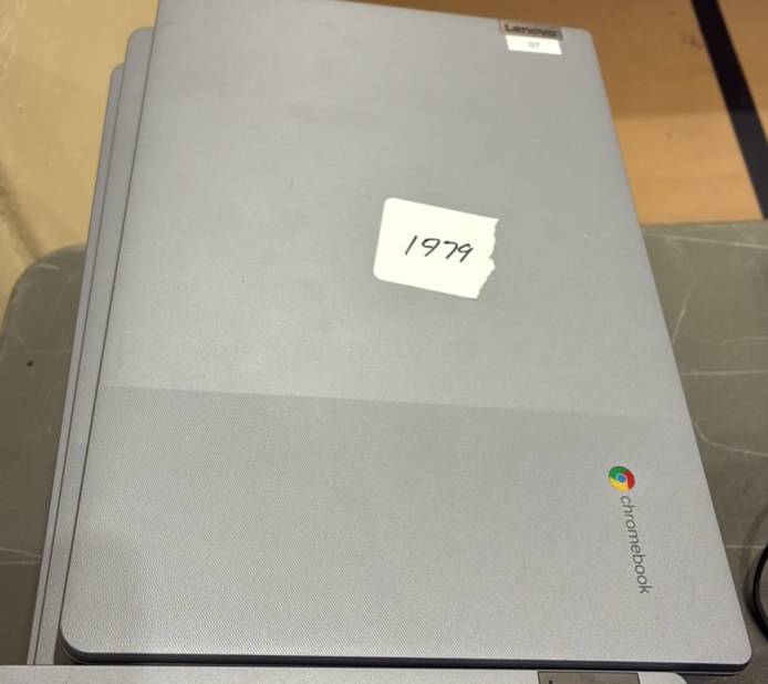 Silver Chromebook