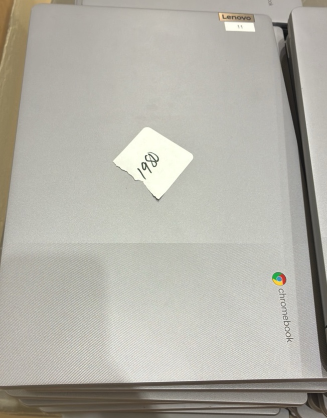 Silver Chromebook