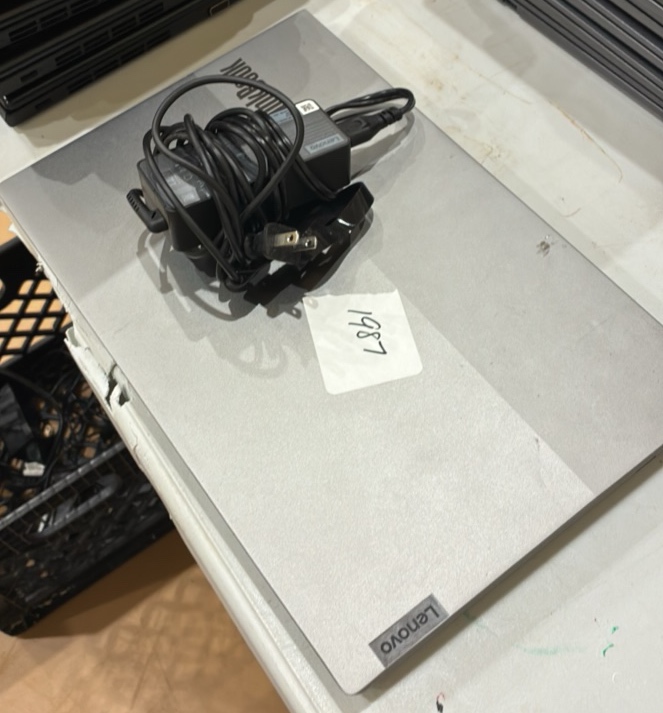 Silver think book computer