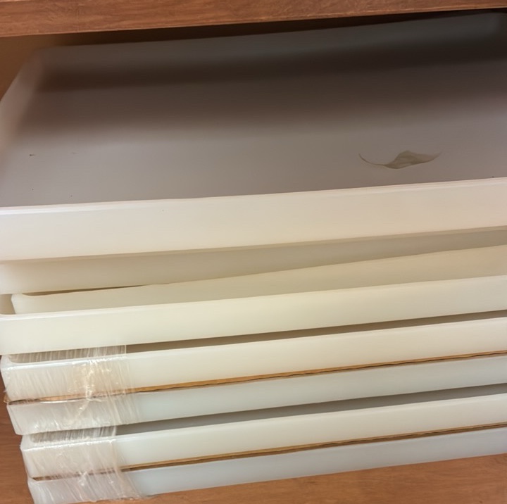 plastic trays