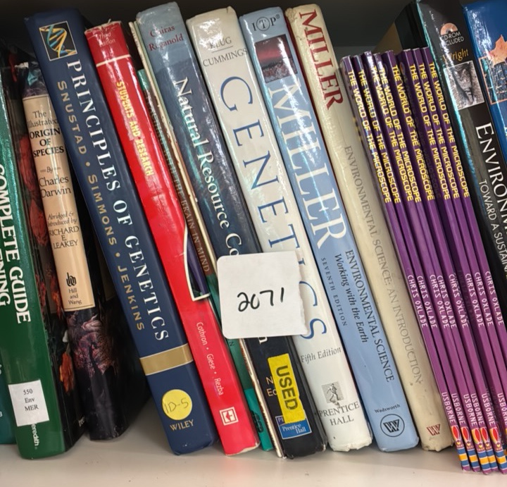 miscellaneous science books
