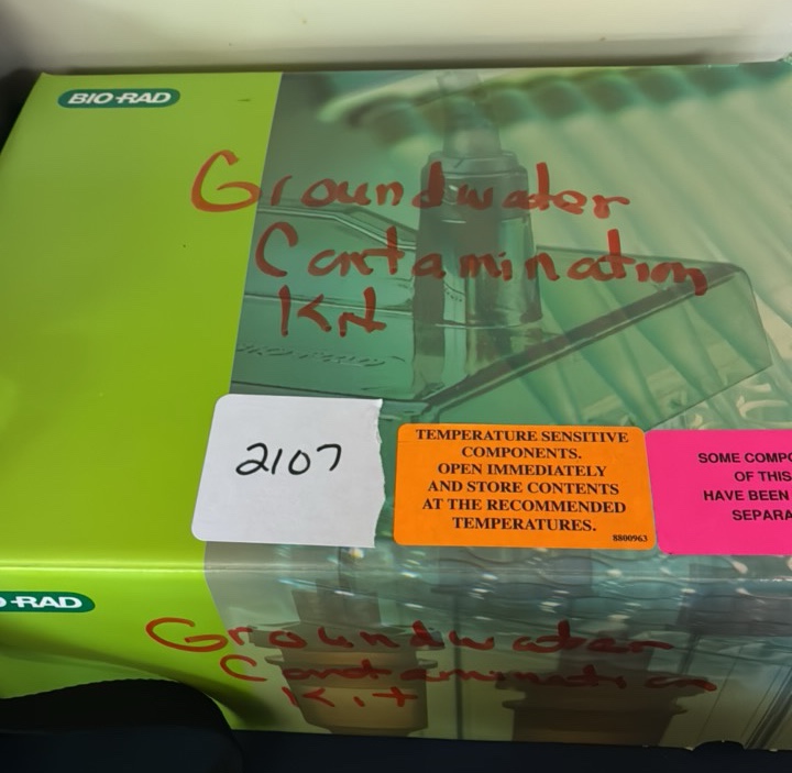 groundwater contamination kit