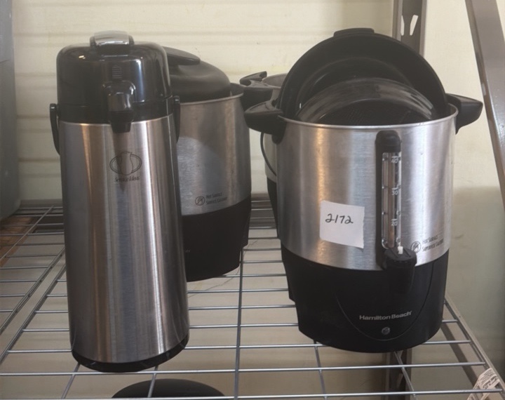 Hamilton Beach Coffee Makers and hot pot