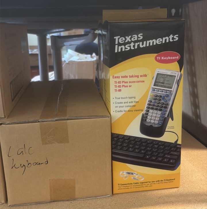 Texas Instruments Calc Keyboard