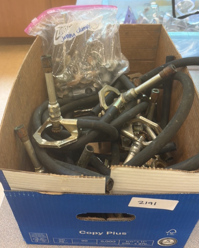 bunson burners & joining clamps