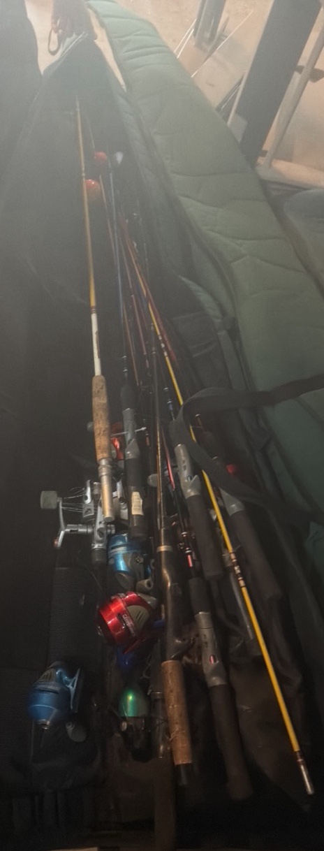 fishing poles