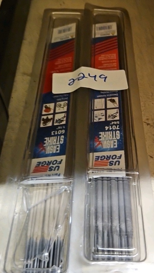 welding rods open box