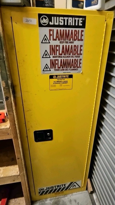 hazardous materials cabinet