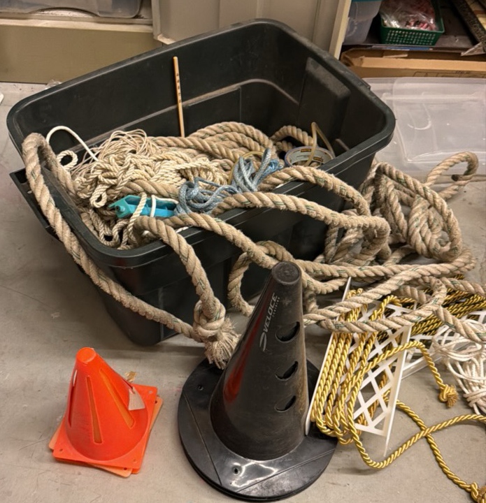 cones and ropes