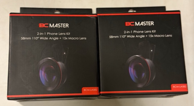 two and one phone lens kit