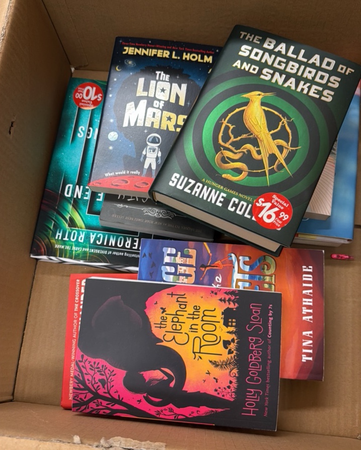 box of books 10, total