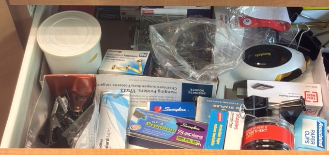 miscellaneous office supplies