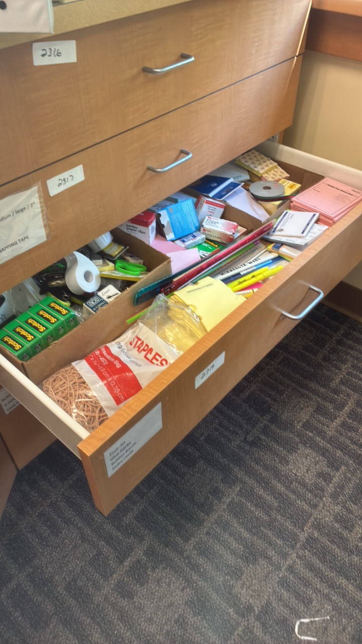 miscellaneous office supplies