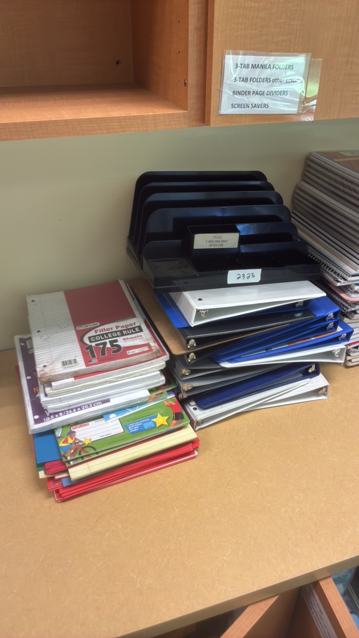 Paper, Binders & Notebooks