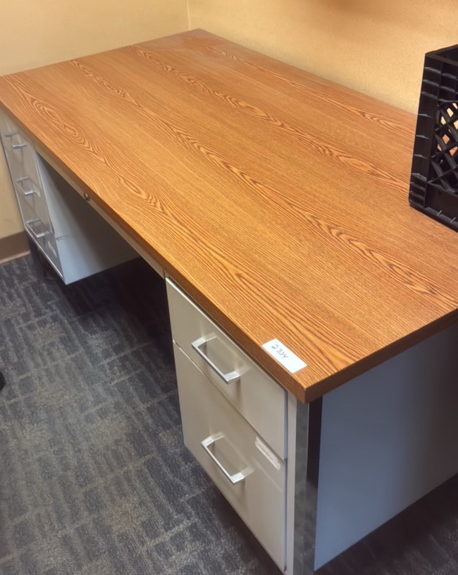 Desk with drawers