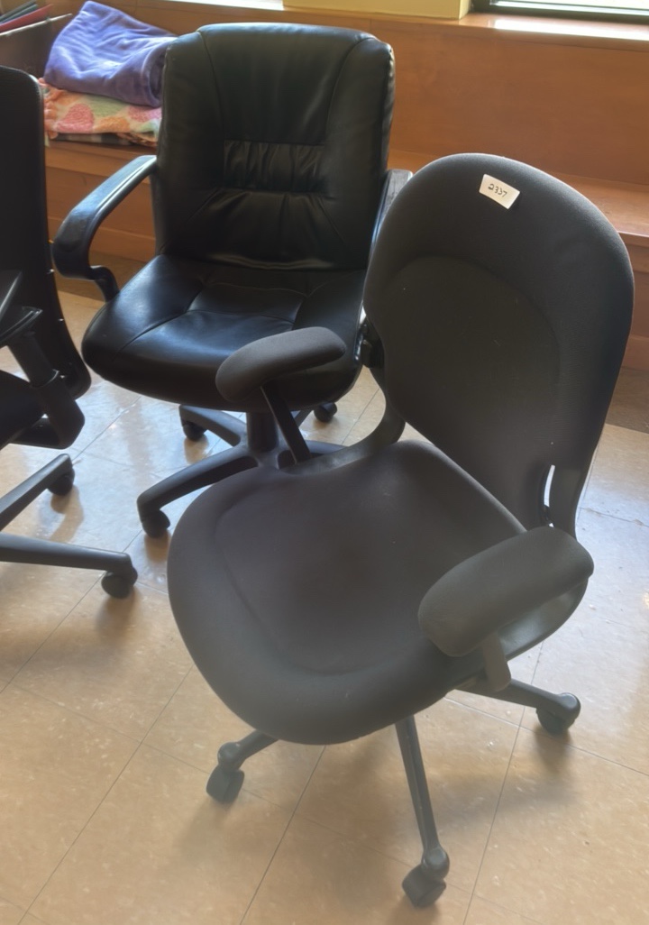 three chairs