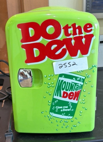 Mountain Dew Mini fridge