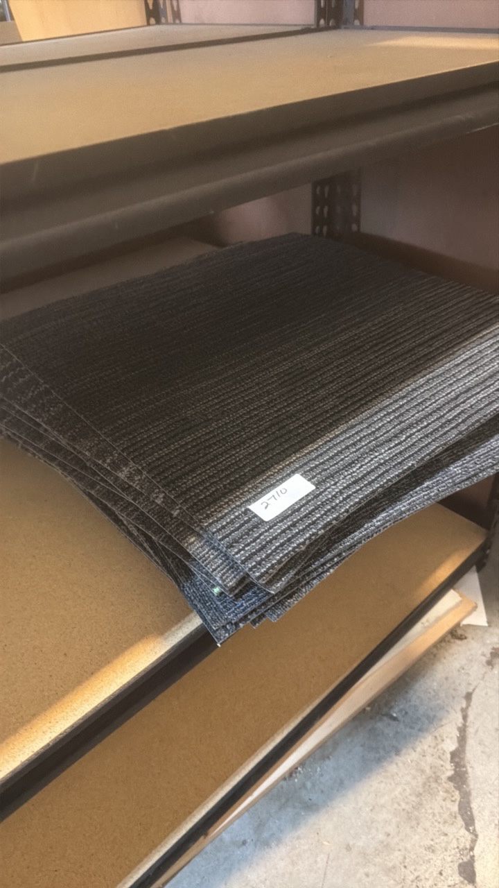 pile of carpet squares