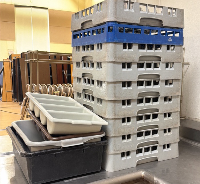 dishwasher racks and tubs