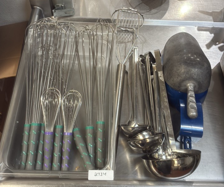 Whisks and ladles
