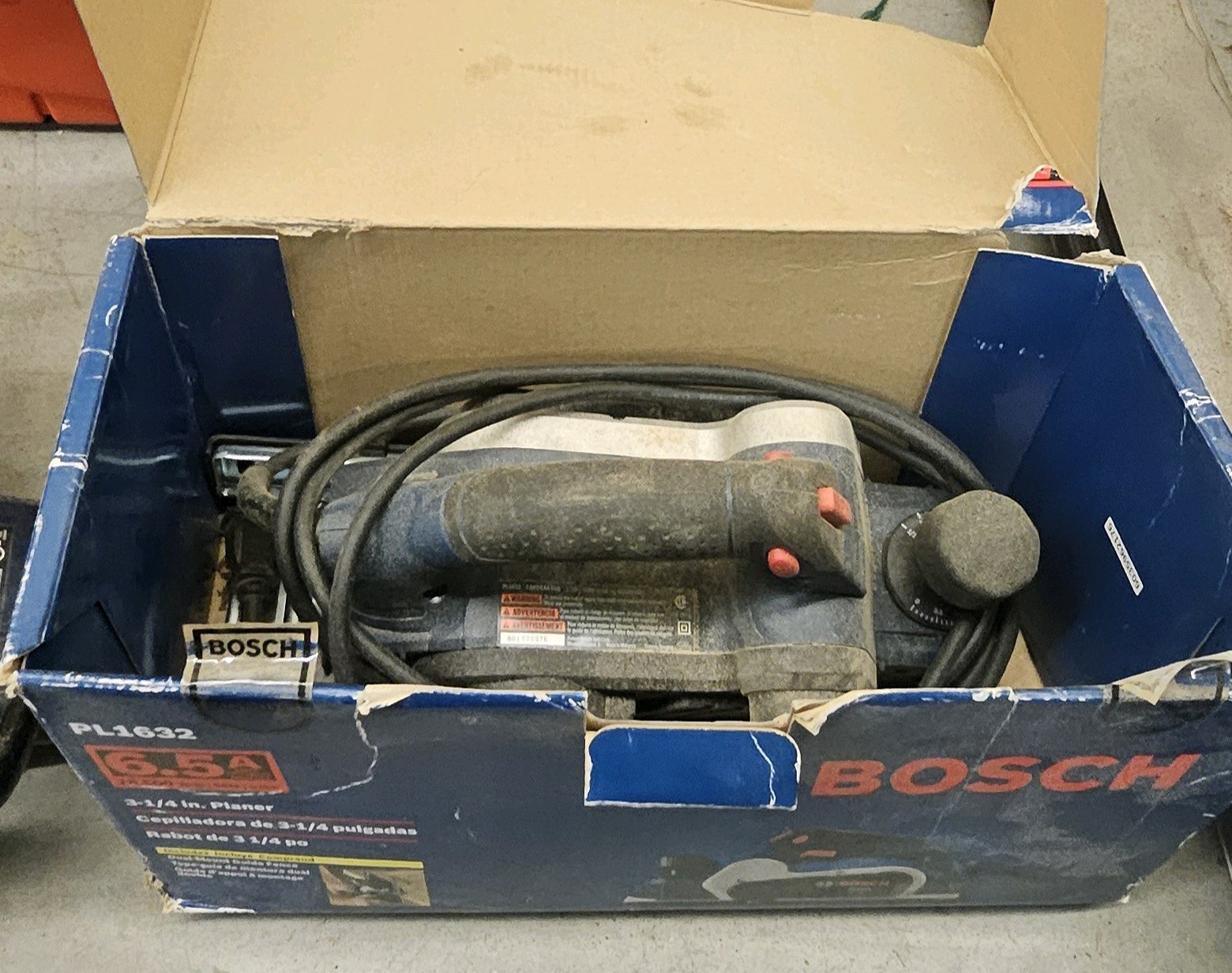 boss 3-14-in planer