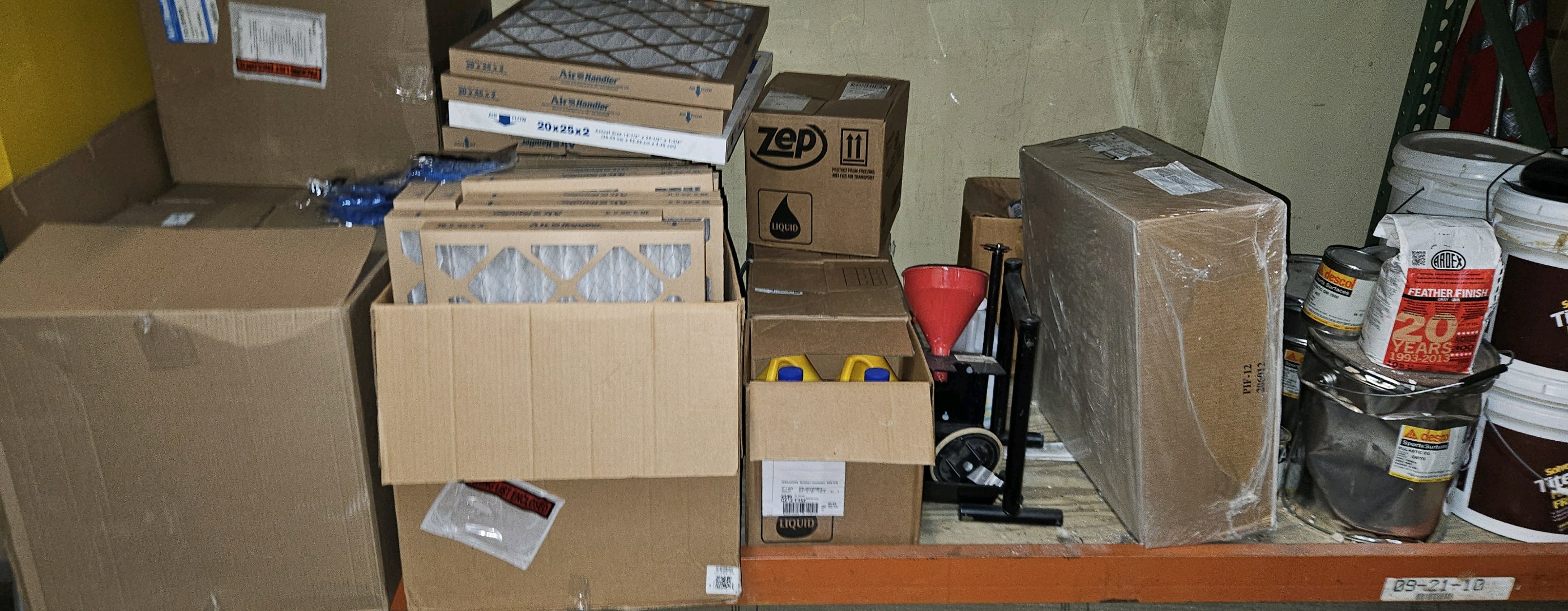Shelf of miscellaneous