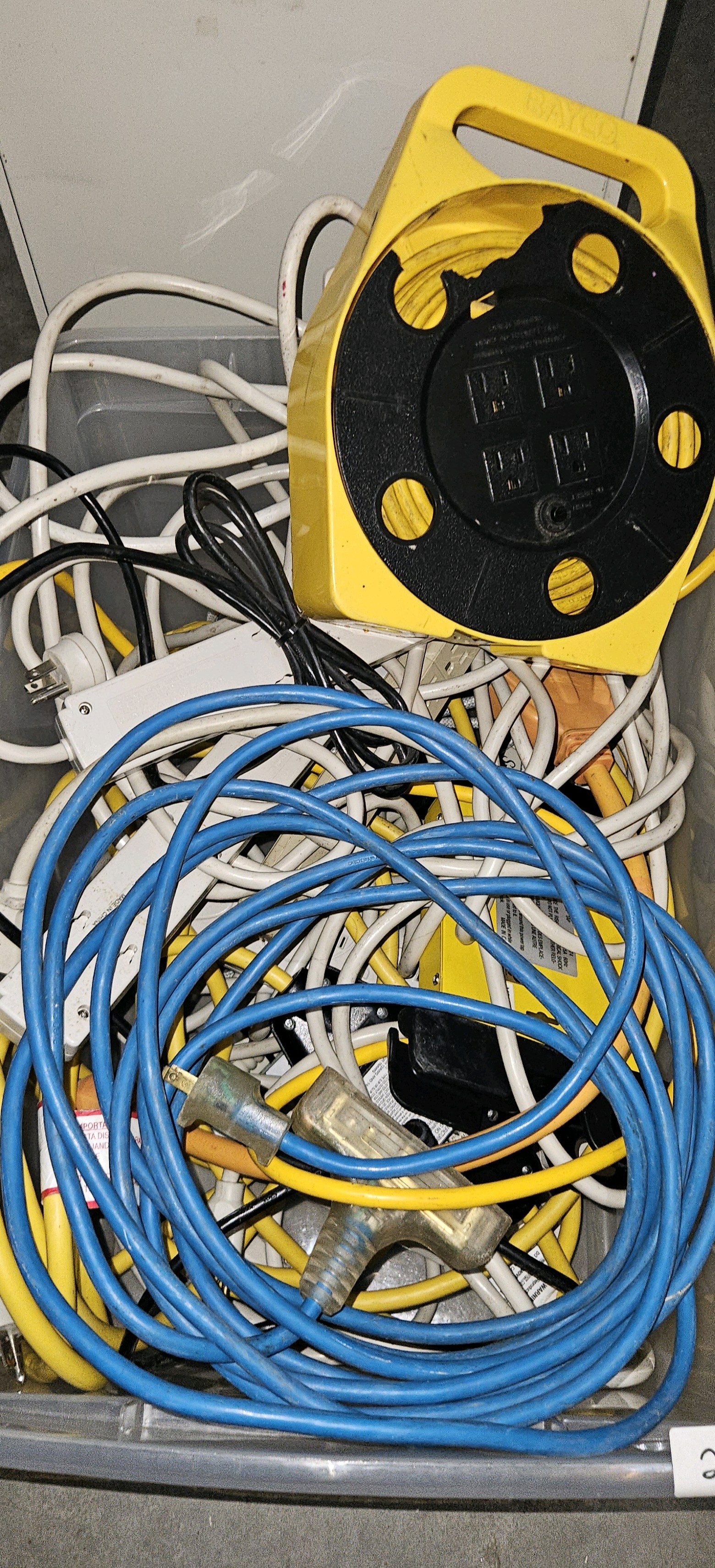 Extension cords various sizes