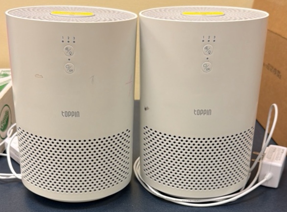 TOPPIN air purifiers to in lot