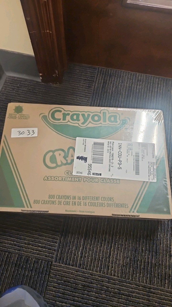 Crayola class pack assortment of crayons