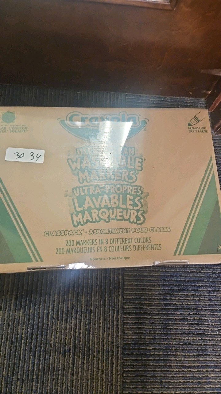 Crayola class pack washable markers