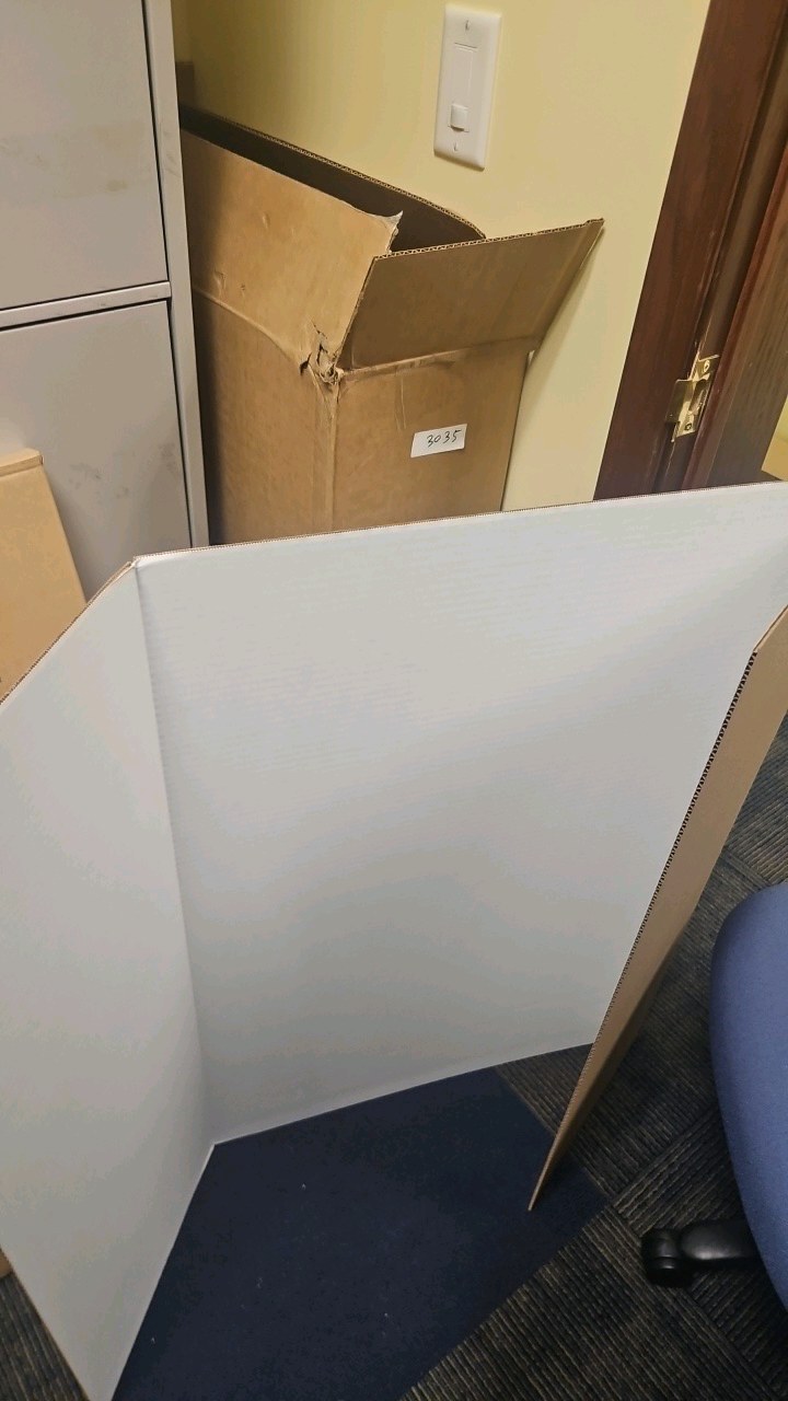 cardboard project board