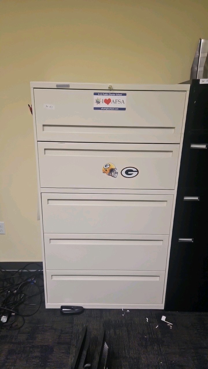 filing cabinet with pull out drawers