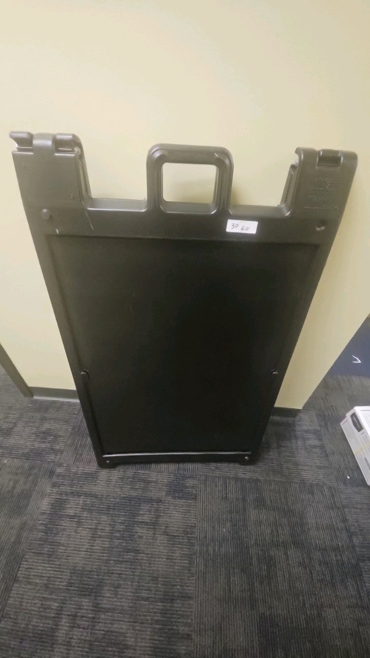 Deluxe sign holder