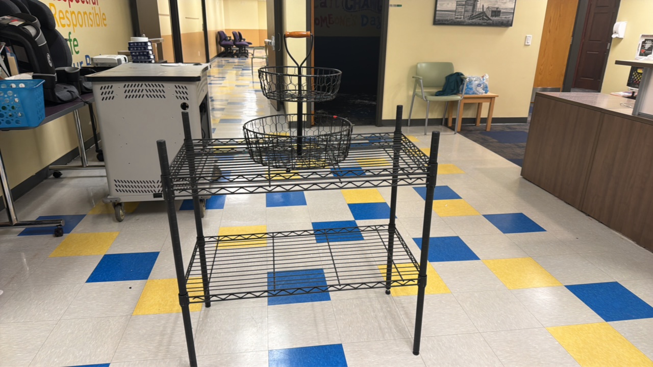 Small Bakers Rack and Display Stand