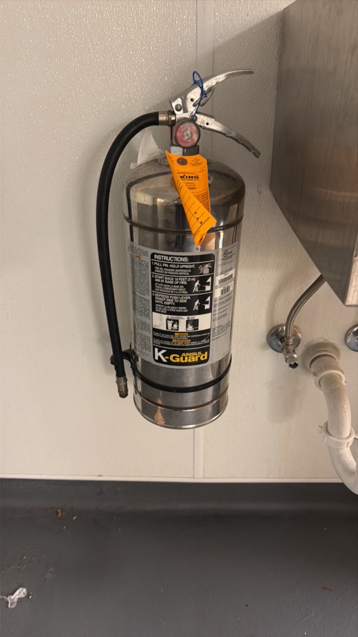 k guard fire extinguisher