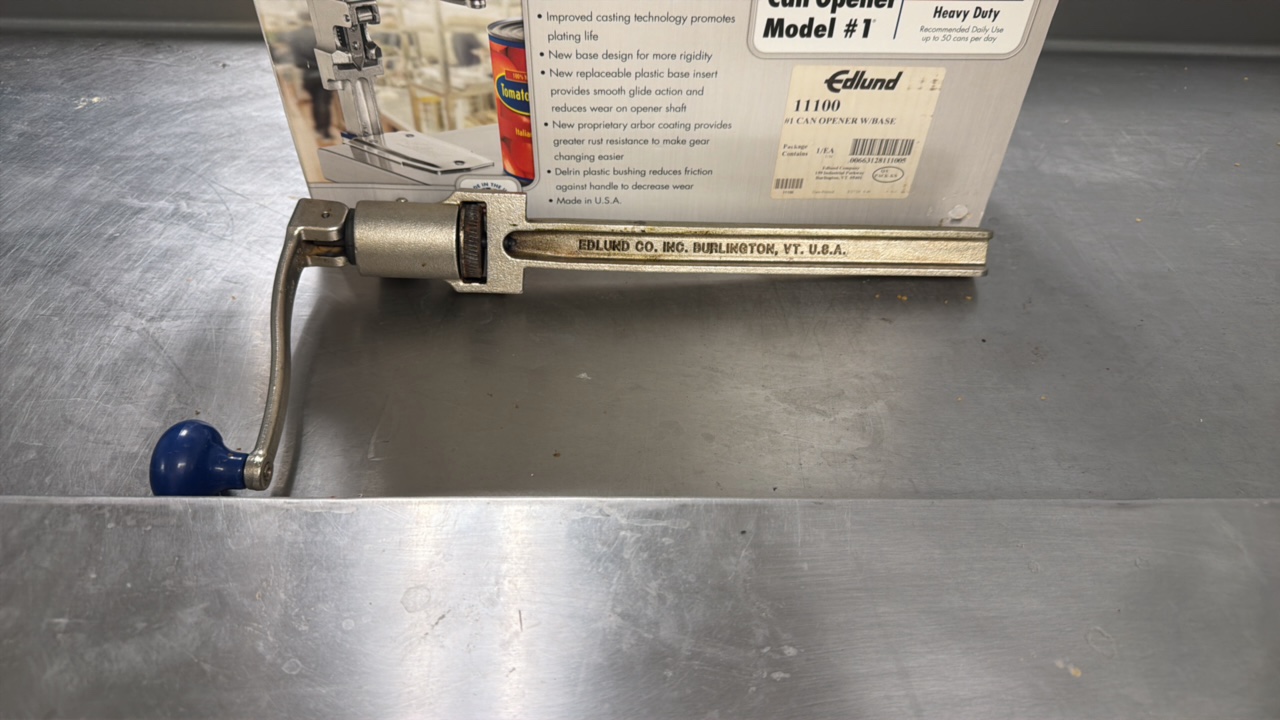 manual can opener model number one heavy duty by EDLUND
