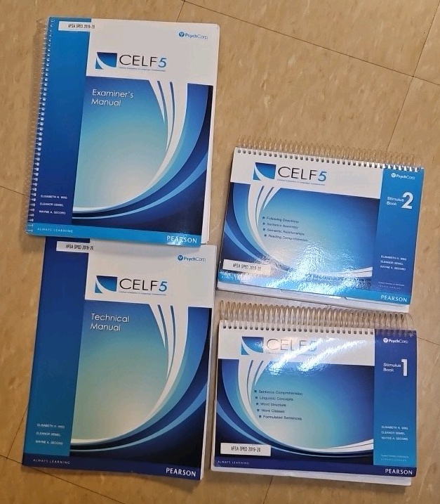 special education materials c e l f 5
