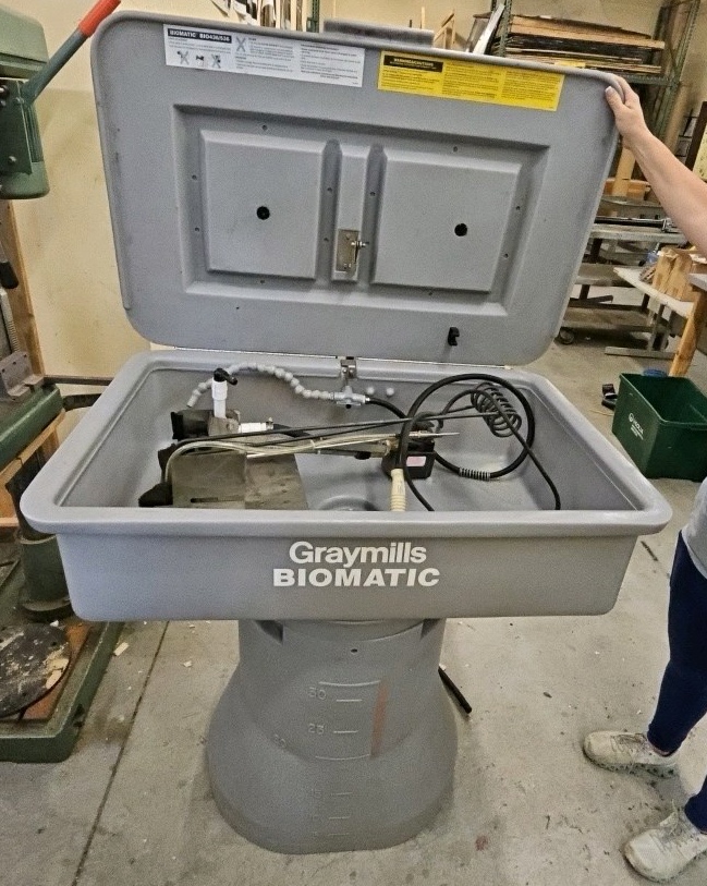 Gray Mills biomatic bioremediation Parts washer BIOMATIC 436536