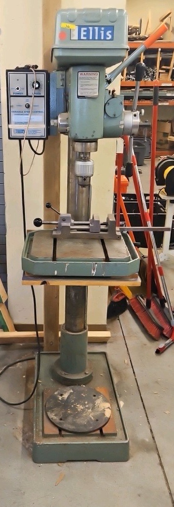 Ellis vintage drill press Model 9400
