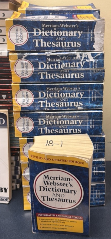 Merriman Websters dictionary thesaurus